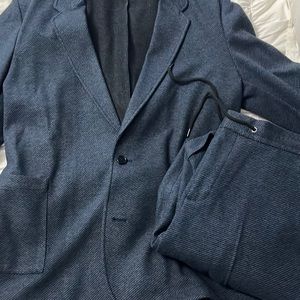 Asos Mens Navy Suit